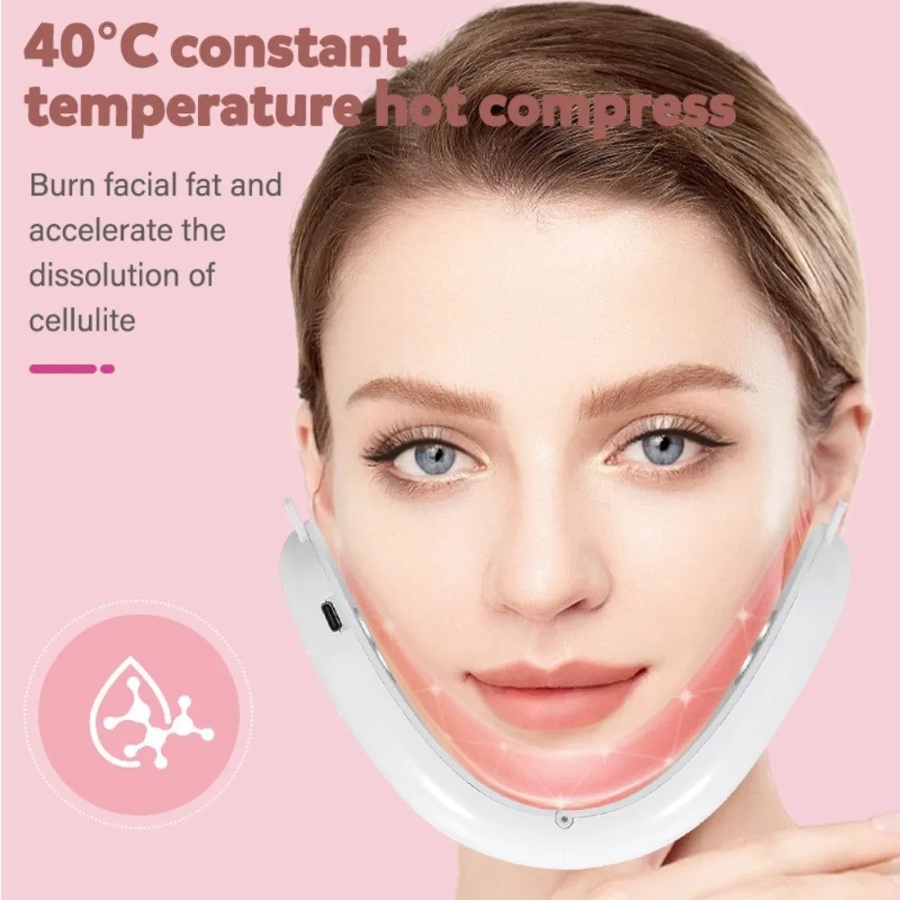 Electric V Face Lifting Machine Micro-current Tightening Facial Lifting Device Vibration Massager Beauty Device