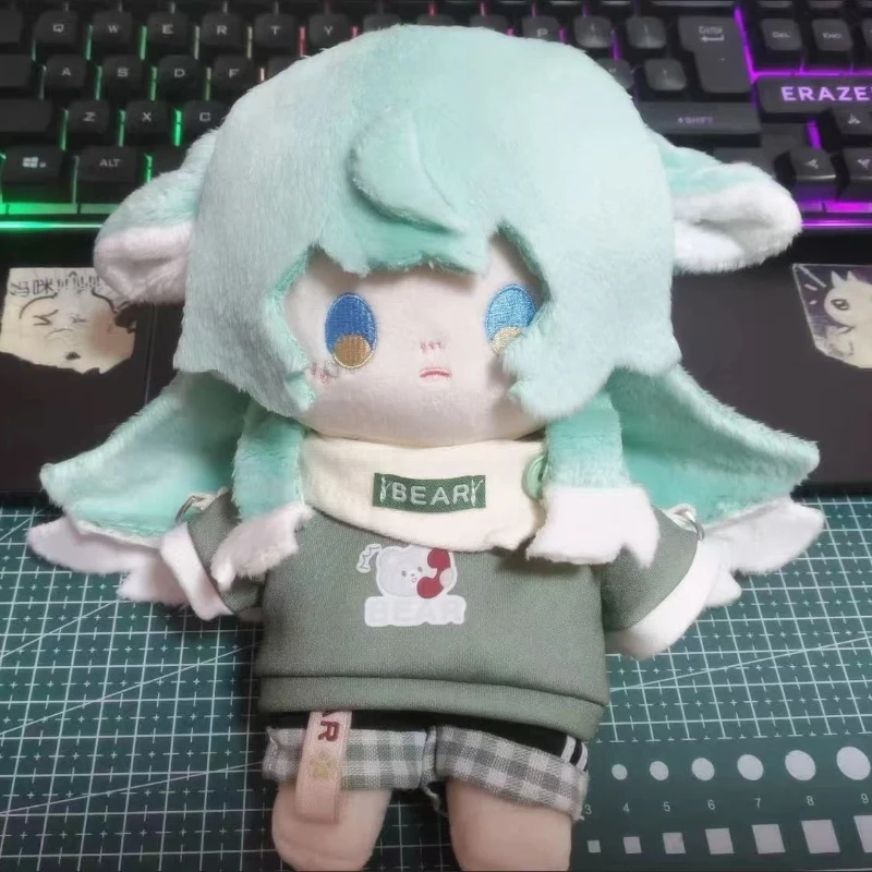 

Stuffed 20cm Anime Honkai: Star Rail - Huohuo - Character Traits Huobei Soy Milk Plush Doll Toy Soft Dress Up Cotton Kid Gift