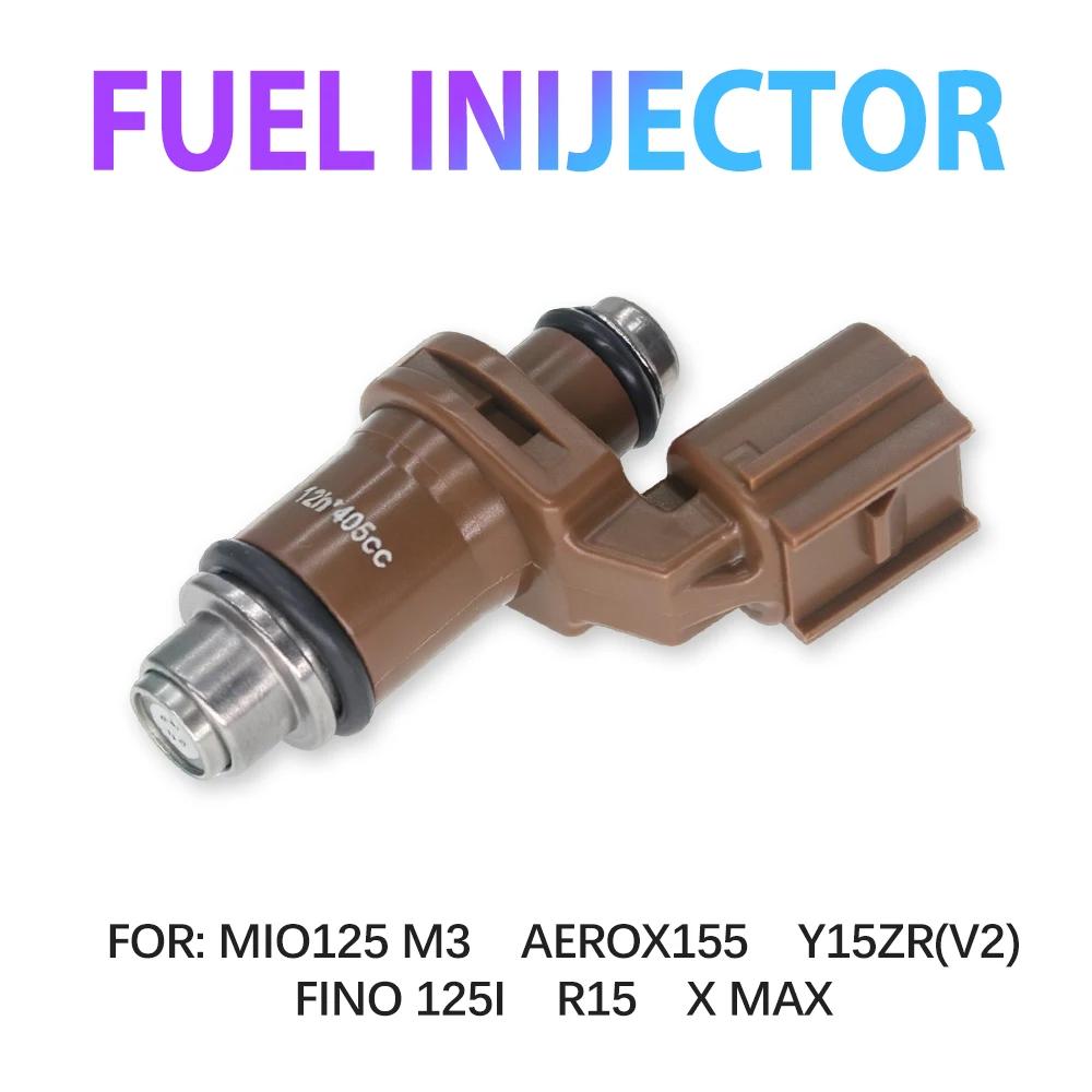 For Yamaha Y15ZR V2 MIO125 T150 SPARK115I FINO125 GT125 AEROX155 NVX155 XMAX R15 LEXI125 6/8/10/12 Holes Fuel Nozzle Injector