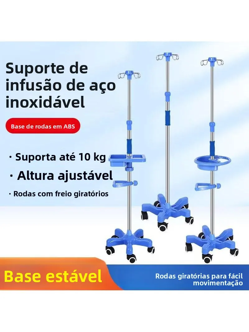 supporto-per-flebo-in-acciaio-inossidabile-rinforzato-regolabile-mobile-per-uso-medico-estetico-ambulatoriale-ospedaliero-veterinario-e-domestico-con-organizer-portaoggetti
