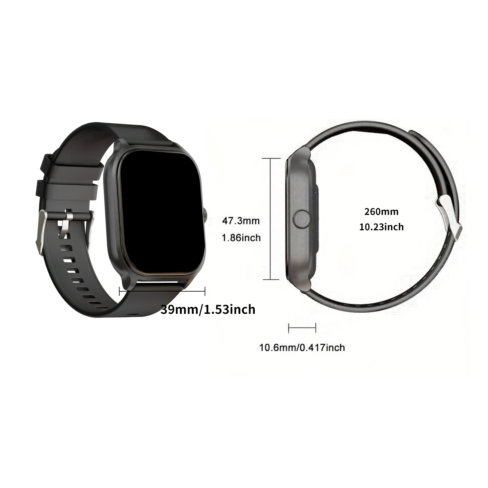 ساعة ذكية رياضية خارجية مع اتصال لاسلكي وتذكير بالمعلومات وورق حائط مخصص للرجال والنساء