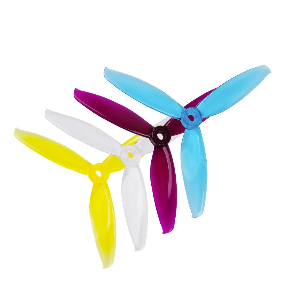 2Pairs Gemfan Windancer 5043 Propeller T5043C 5x4.3 Inch PC 3-Blade CW CCW FPV Propeller For FPV Racing Drone Freestyle