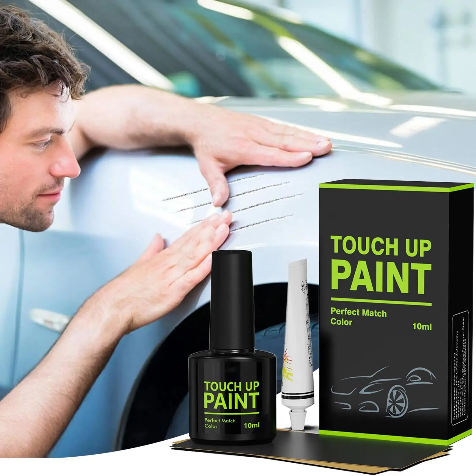 For Tesla Model Y/3 Auto Paint Repair Pen Safe UV Protection Professional Remover Car Touch Up Pen For Interior Exterior Bumper