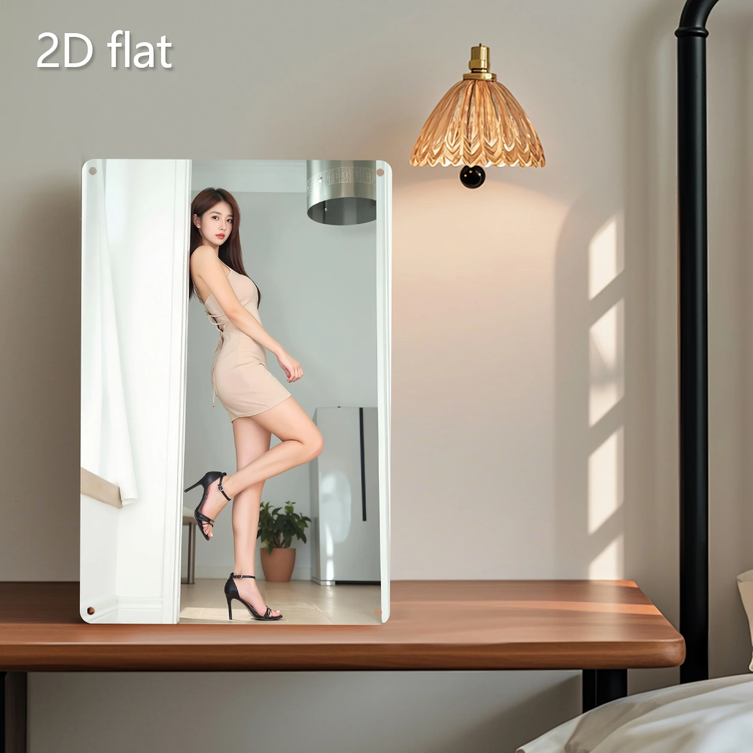 Metal Wall Art Elegant Beige Retro Sign, Weatherproof 2D Decor for Home Office Garden Pool