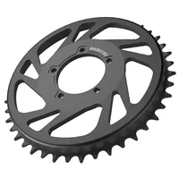 EBike Chainwheel 42T Chainring 18.5mm Offset For BAFANG BBS01B BBS02B BBS01 BBS02 Mid Drive Motor Aluminum Alloy 42 Tooth Crown