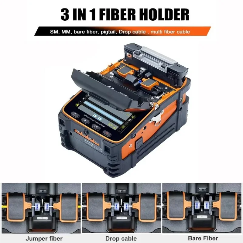 Automatic Intelligent Fiber Fusion Splicer Fiber Welder (Ai-9) and Fiber Cleaver Kit