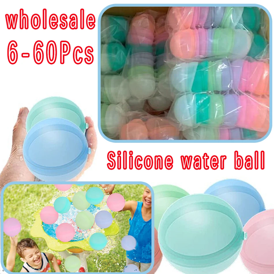 Globos de agua reutilizables, globo de agua recargable, llenado rápido, bomba de agua autosellante, bolas contra salpicaduras para piscina de niños