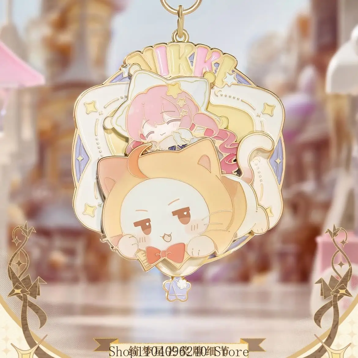 لعبة إنفينيتي نيكي أنيمي تأثيري ميدالية ميدالية تقليد ميدالية تذكارية التميمة طالب ملحق المشجعين هدية #4