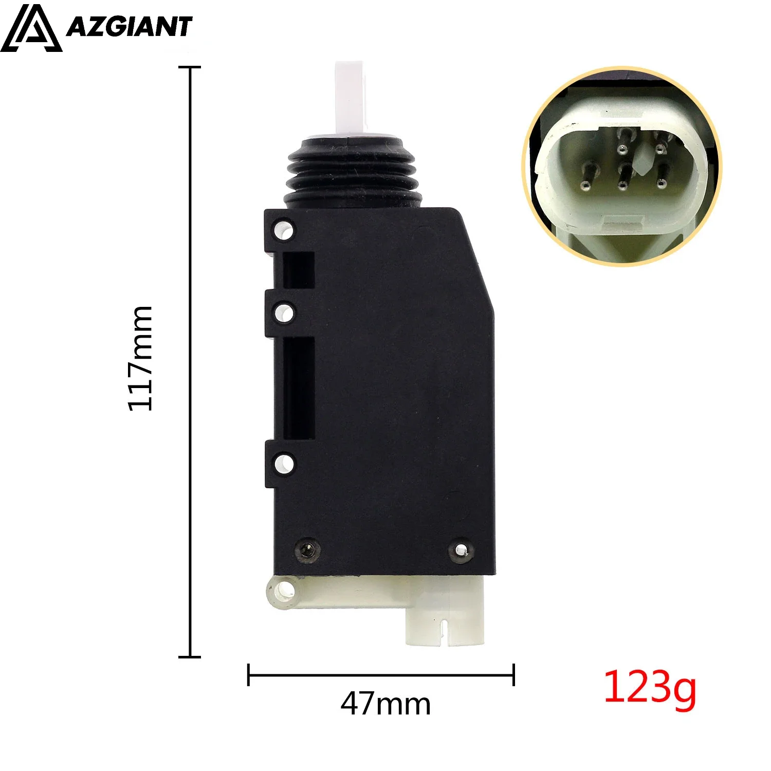 car 3pin 5pin 6pin Central Control Lock Door Lock Actuator Motor for USGM Buick Sail Chevrolet assembly corsa