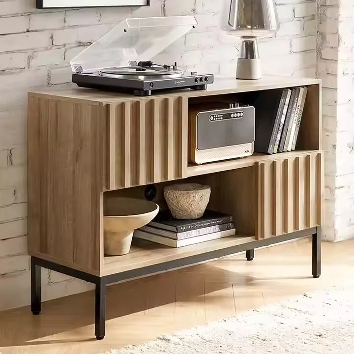 

Cabinet Modern Design Living Room Furniture New MDF Style Metal Frame Tv Cabinet Stand For Living Room