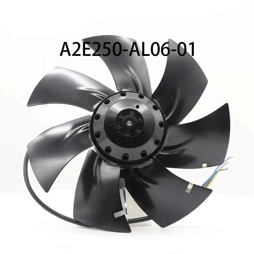 

high air volume Cooling 230VAC 0.51A 115/150W φ250MM A2E250-AL06-01 Axial flow Outer rotor fan