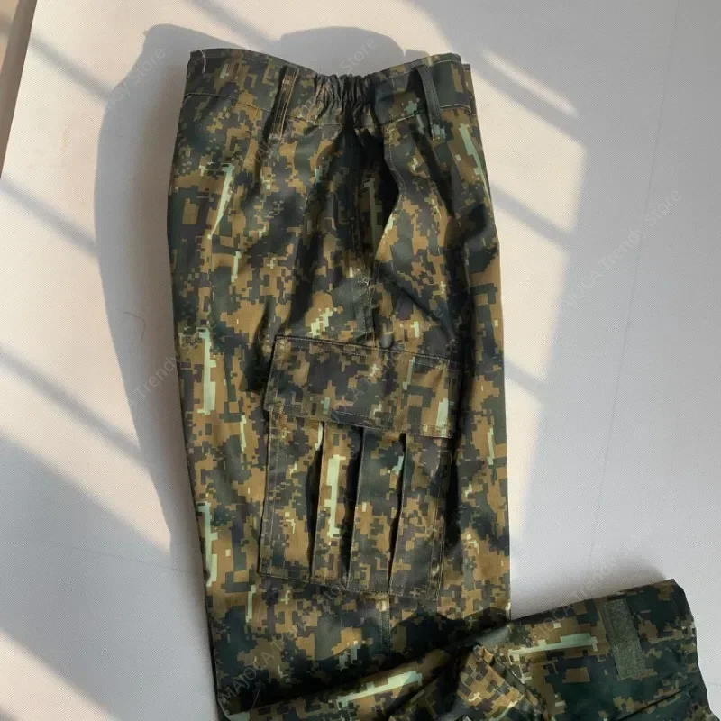 China PLA Experimental Type Springtime Electronic Camouflage Uniform Jacket Pants