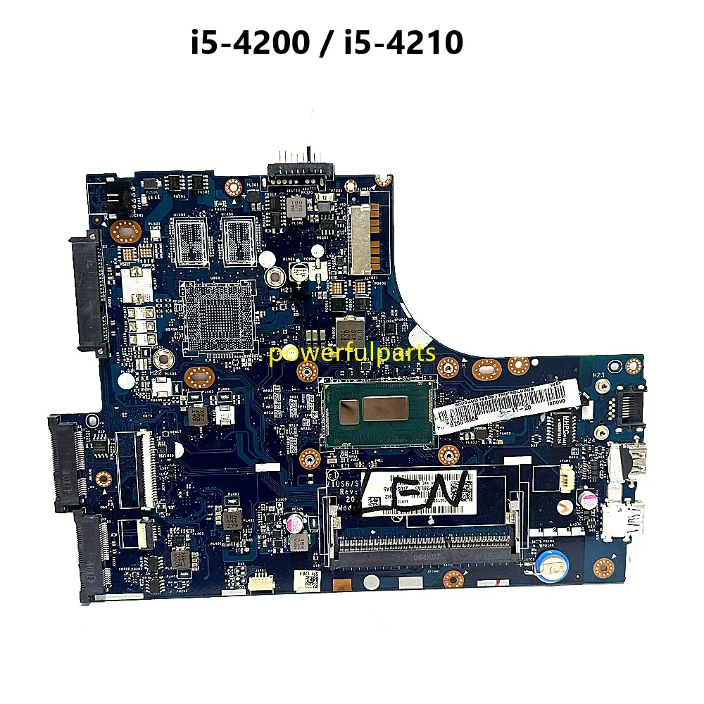 For Lenovo S410 S40-70 M40-70 Laptop Motherboard ZIUS6/S7 LA-A321P i5-4200 i5-4210 Cpu Working Good