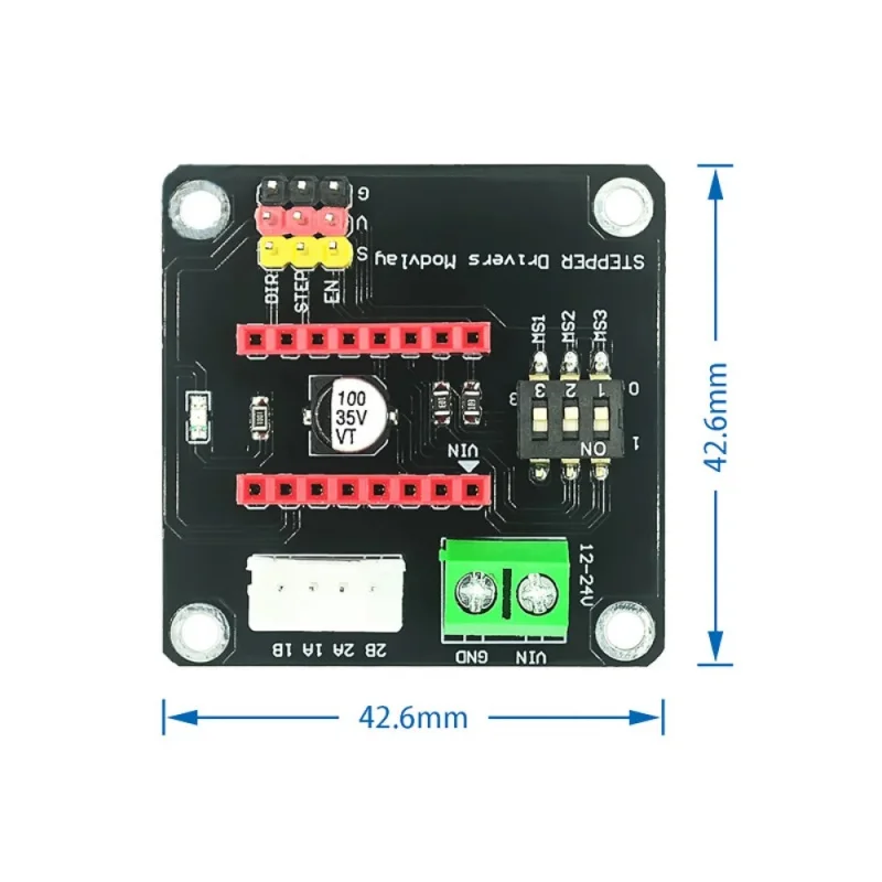 Carte de commande d'entraînement de moteur/carte d'extension de pilote 3DPrinter A4988/DRV8825Stepper