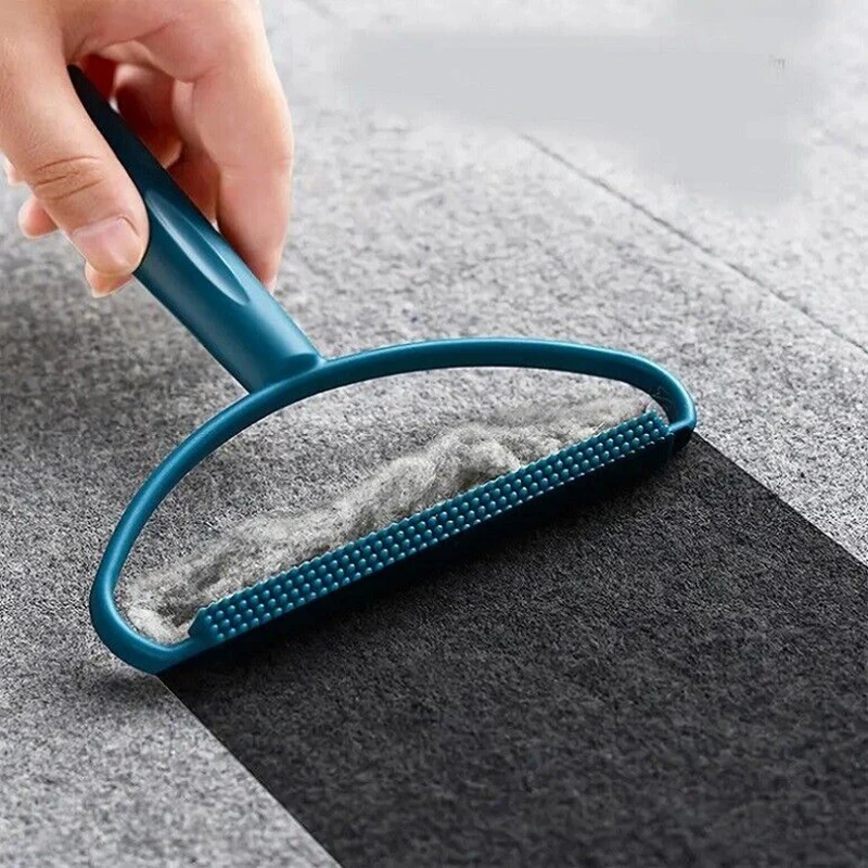 Portable Manual Non-Invasive Clothing Lint Remover Scraper For Clothes Carpet Pet Hair Removal Cleaning Tools Home Accessories