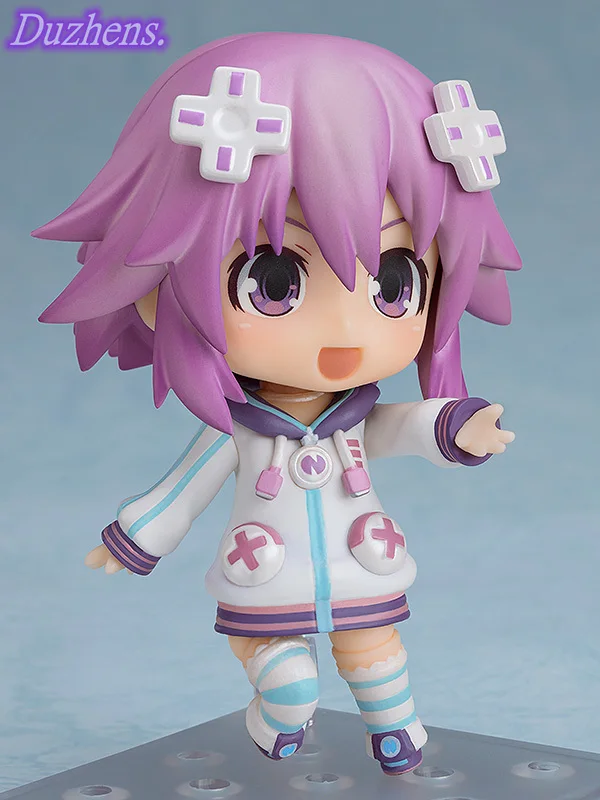 100% Original:Hyperdimension Neptunia Neptune Q version figma PVC Action Figure Anime Figure Model Toys Collection Doll Gift