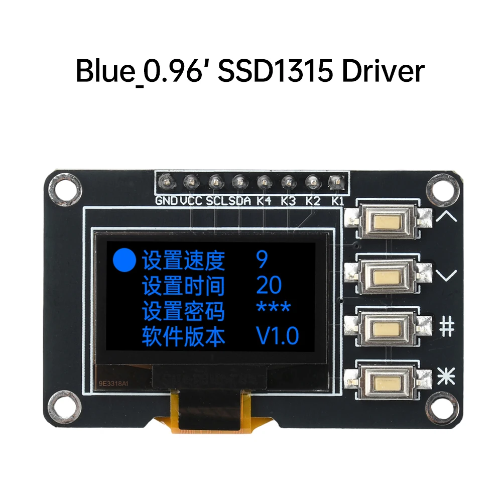 Variant: Blue  SSD1315