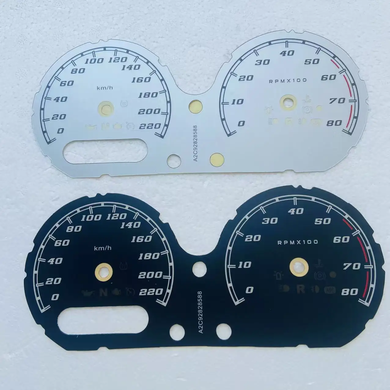 

Циферблаты спидометра кластера для Harley Road Glide Ultra Road Glide Speedo Gauge Face 220 км/ч