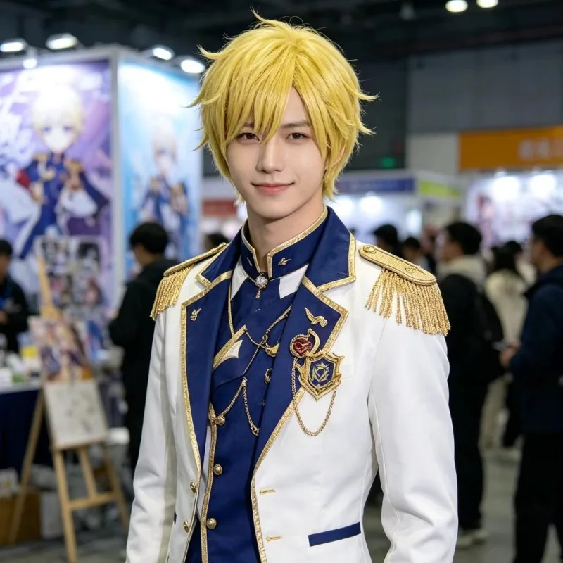 Парик для косплея Puripara Yumekawa Shōgo, синтетический, для Хэллоуина, карнавала, женский, для маскарада, костюмированной вечеринки, парик с бесплатной шапкой-подкладкой