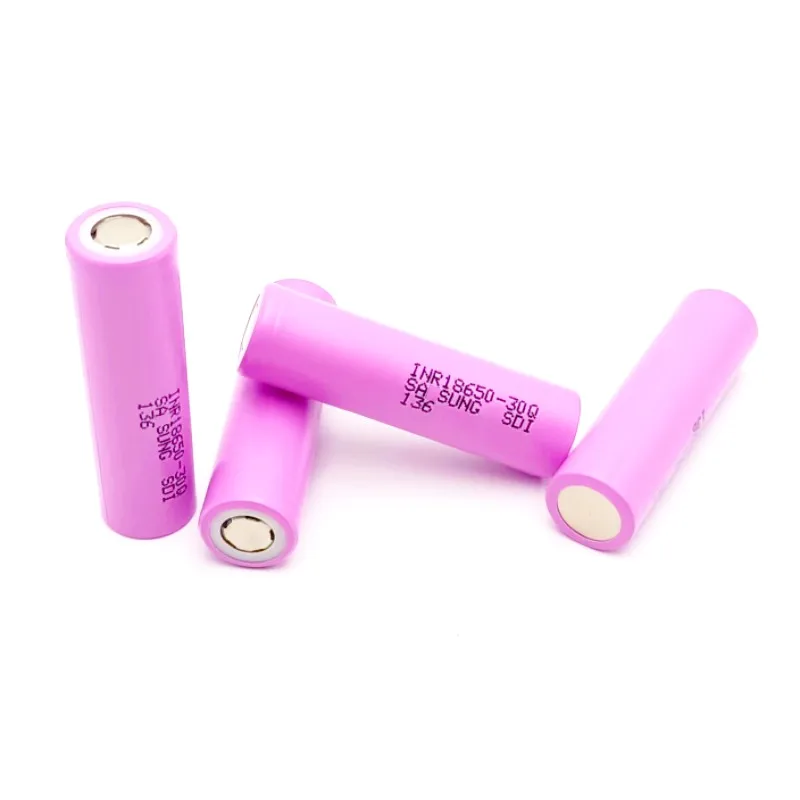 100% original brand new INR18650 flashlight battery 3.7V18650 3000mAh INR186550 30Q Li-ion rechargeable battery+18650 charger