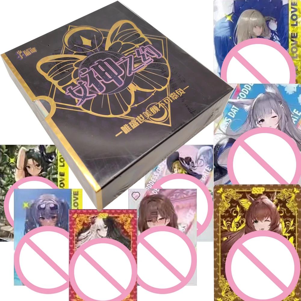 

Коллекционные карточки Goddess Date: Аниме, Красивые Девушки, Зрелый Шарм, Искушение, Уникальные Ароматические Карточки, Бустер-бокс, Подарки для фанатов