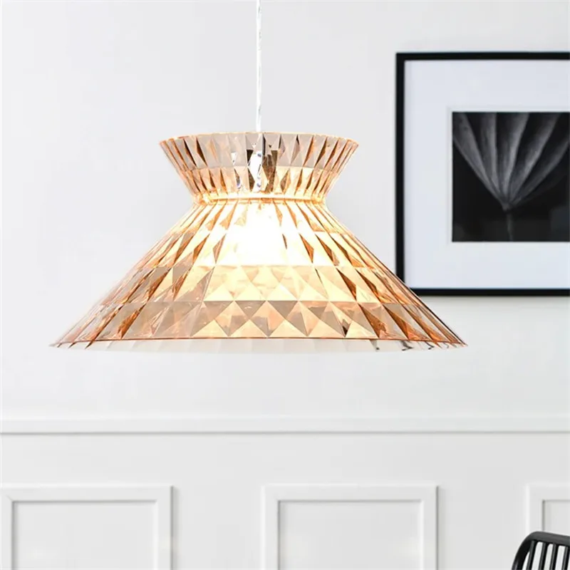 

Sugegasa светодиодный подвесной светильник Дания Дизайнерский красочный акриловый хрустальный светильник в стиле ар-деко Подвесной светильник для кухни