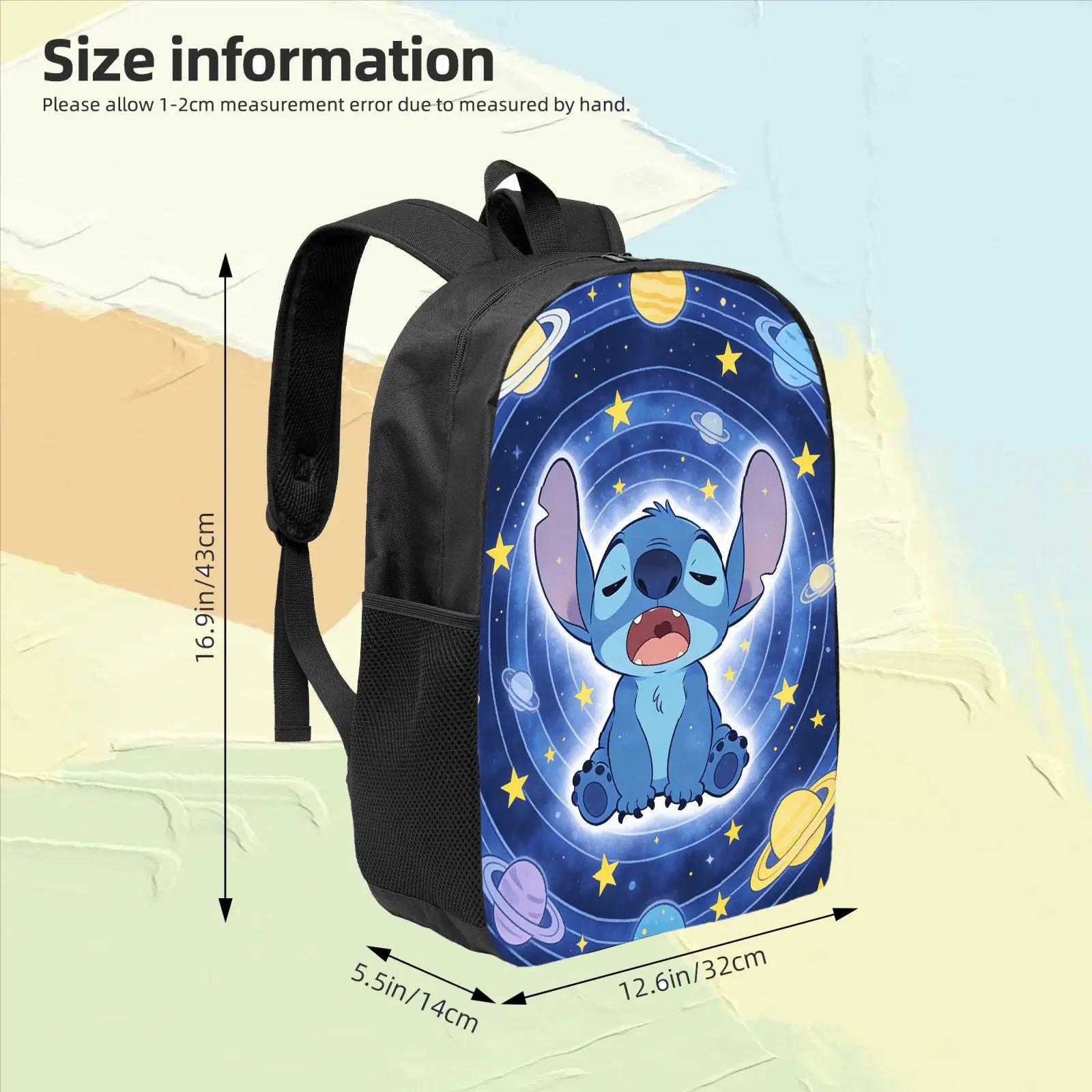 حقيبة ظهر ديزني قطعة واحدة، حقيبة كاجوال، سعة كبيرة، هدية عالية الجودة، للاستخدام اليومي الشخصي