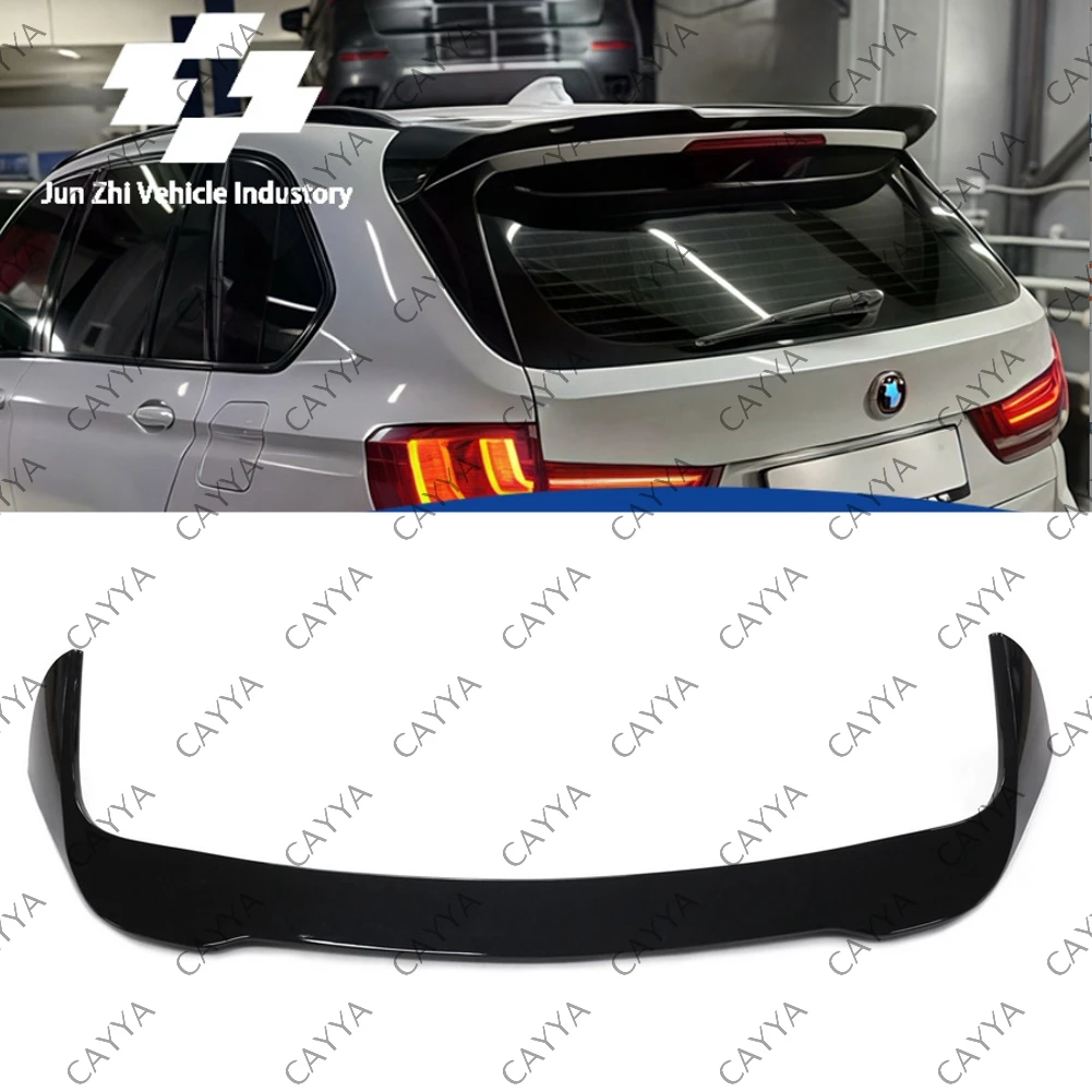 Para BMW X5 F15 2014-2018 Alerón Superior Trasero de Techo, Alerón de Maletero, Alerón de Viento, Alerón de Tapa, Alerón de Labio, Kits de Carrocería, Alerón de Portón Trasero, Piezas de Automóvil