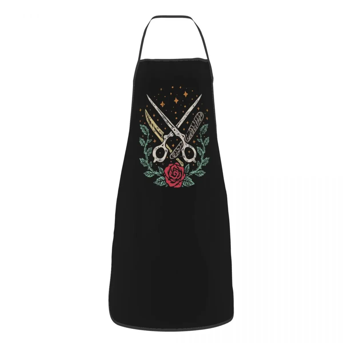 Custom Bib Essential Printing Apron Adult Chef Cooking Kitchen Barber Hairdresser Fashion Trend Hairstyle Tablier Cuisine Baking