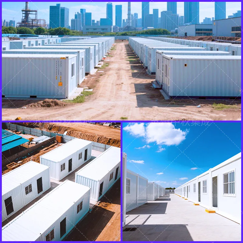 الإسكان المتنقل، سكان مواقع البناء، المكاتب المتنقلة، بيوت الحاويات، مباني سكن الخروج، الحاويات الجاهزة