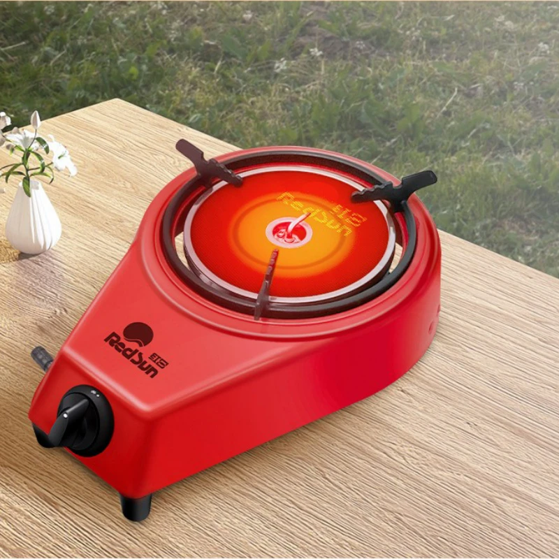 Mobile Kitchen Infrared Fire Cooktop Gas Stoves , Outdoor Indoor Dual-use Single Gas Cooktop , Camping Fire Boiler Lpg Cooker