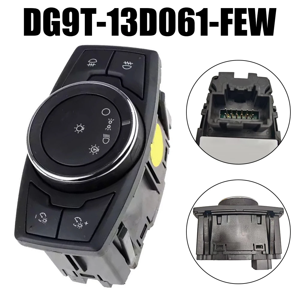 1×Switch Perfect Match DG9T-13D061-FEW# Fog Lights Control Switch For Ford For Mondeo V 2014~2019 Practical Car Accessory