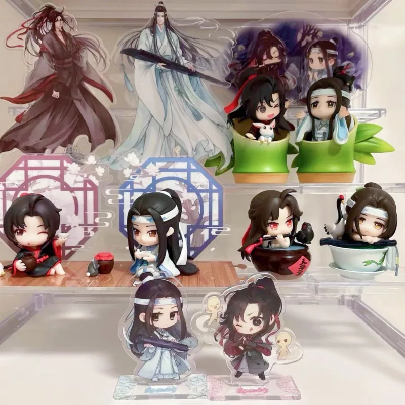 

Фигурка Lcfun Qingcang Lan Wangji Mdzs, Оригинальная летняя песня (версия q), ПВХ экшн-модель, коллекционные игрушки, подарок, фотоальбом, 7 см