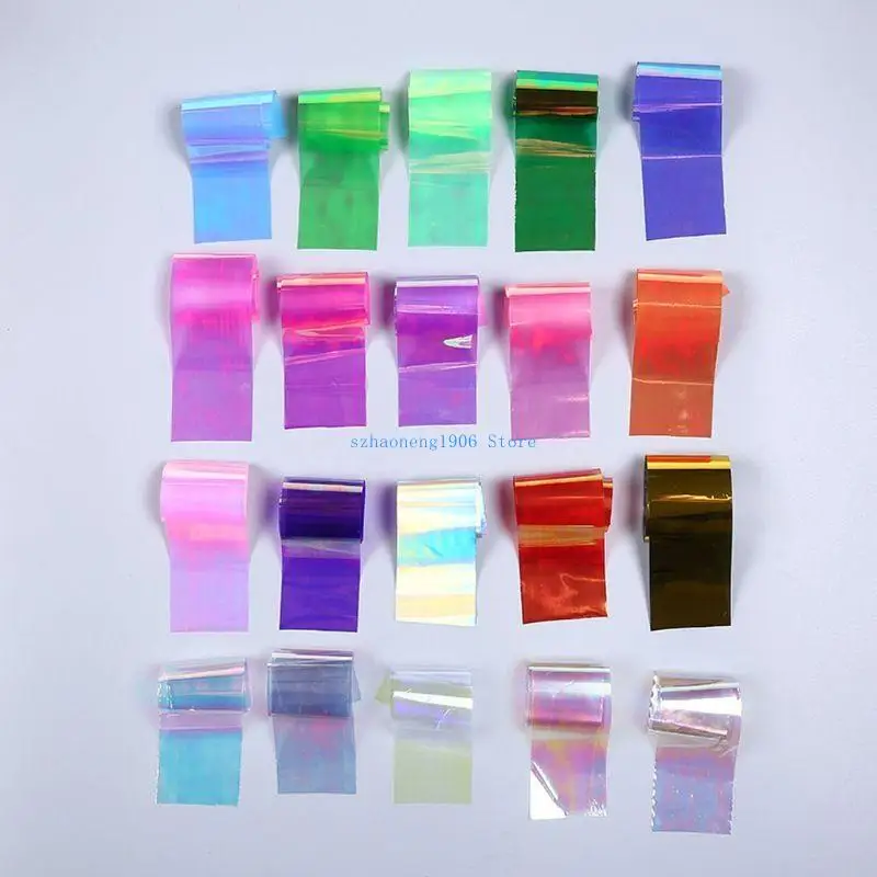 

85LF AB Effect Reflective for Aurora Mirror Paper Shiny Jewelry Fillings DIY Resin Mo