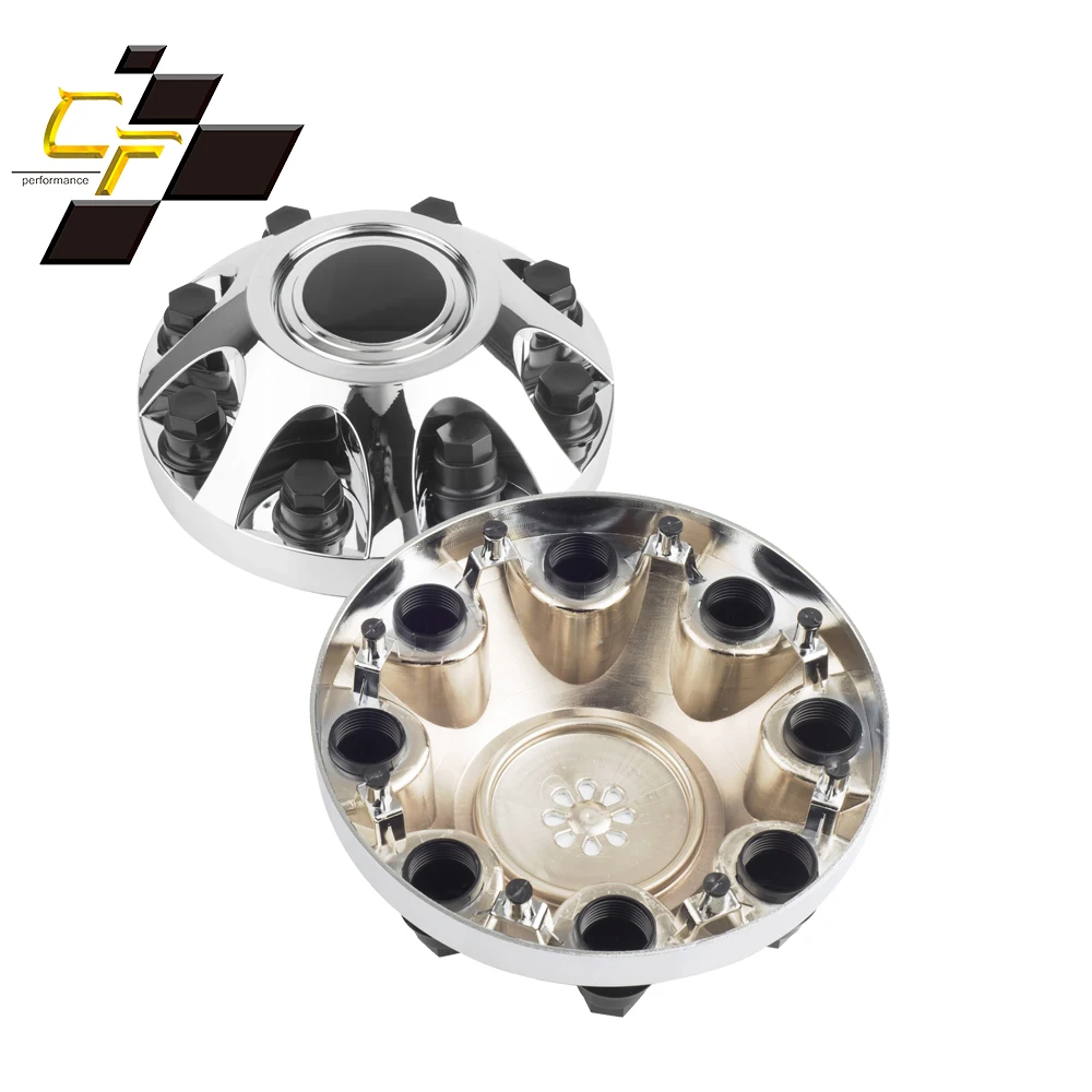 1pc 223mm 2500 3500 HD Wheel Center Hub Cap For Rim Cover Refits Styling 8 Clip Car Accessroies Chrome