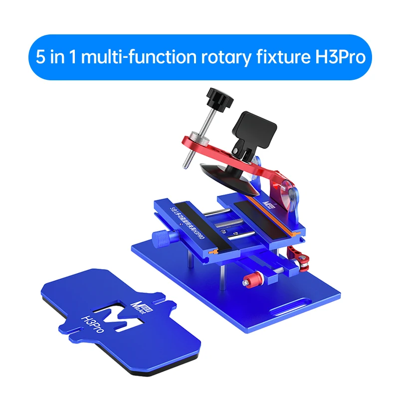 MaAnt H3 Pro 5-in-1 multifunctionele roterende jig, warmtevrije schermseparatiehulp voor het repareren van iPhone- en Android-schermen.