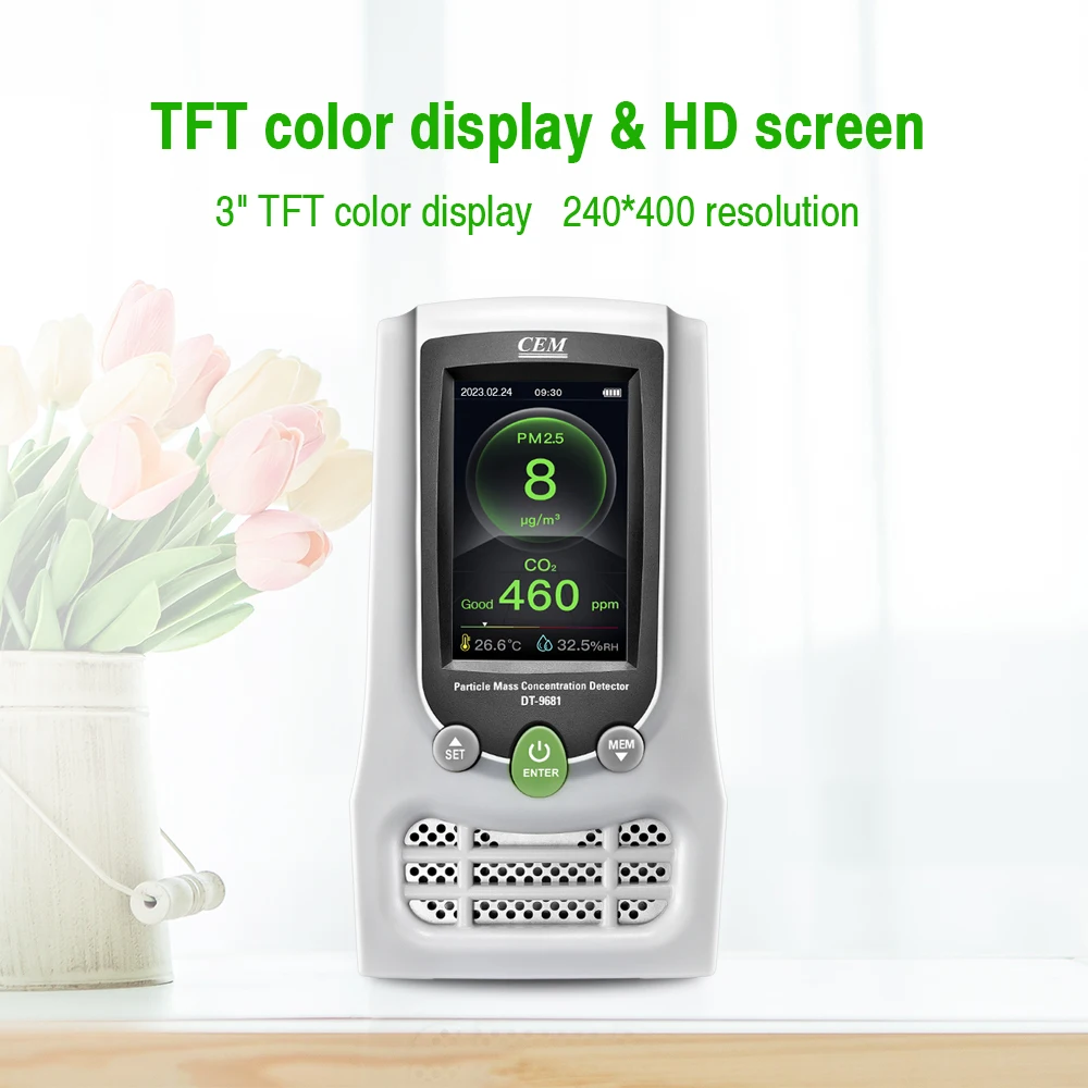 

CEM DT-9681 Air Quality Monitor