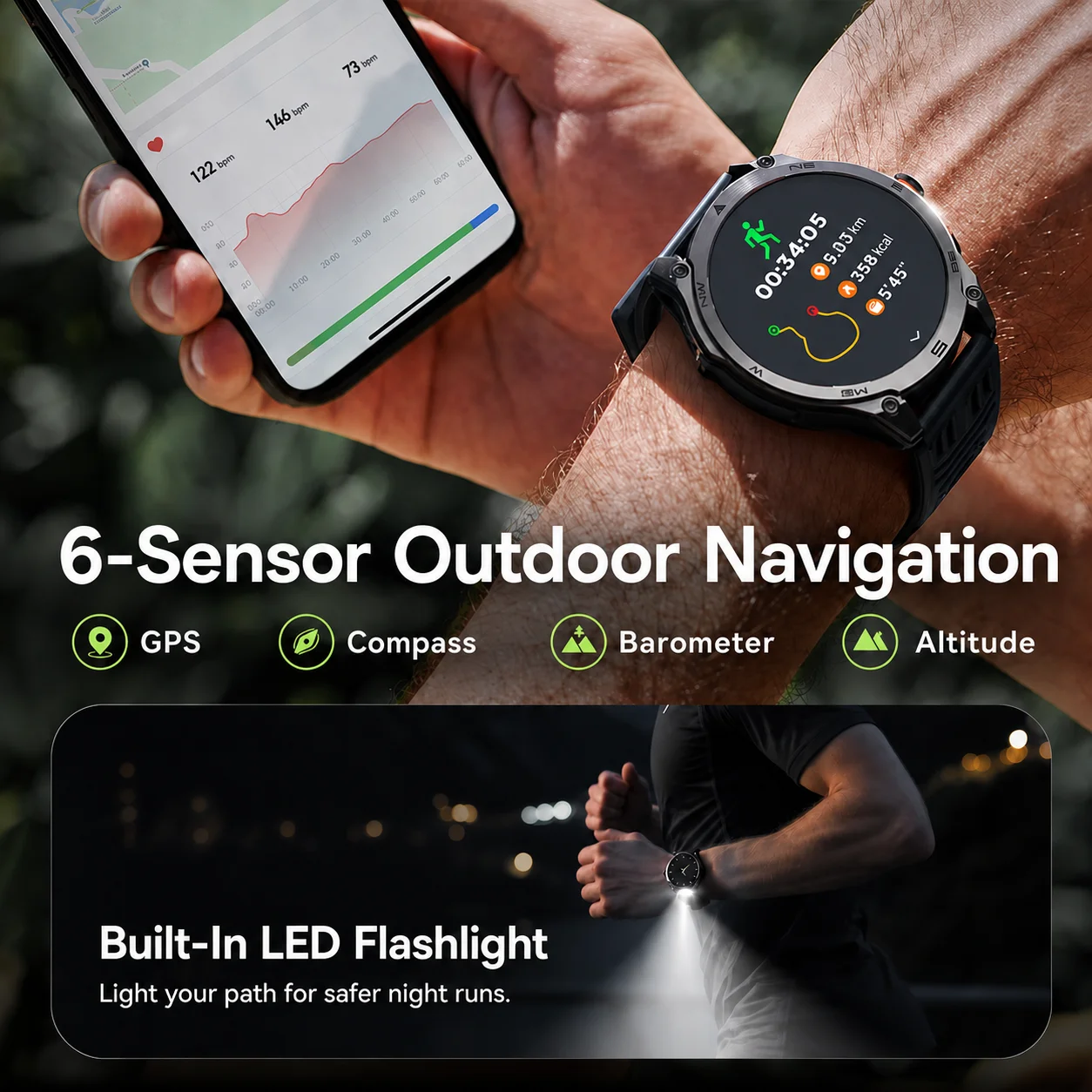 Dido AI Ace Pro Built-in GPS Smart Watch 1.75