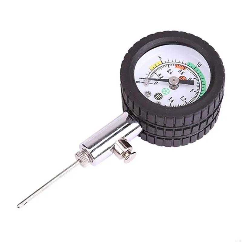 D84F Portable Utility Air Pressure Gauge Mini Barometer Tool for Basketball Football