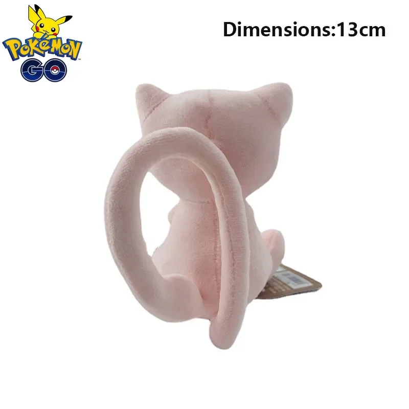 Mew Plush Anime Pokemon Plush Toys Cartoon Collection Mew Initial Version Plush Doll Kawaii Kids Christmas Gift 13cm