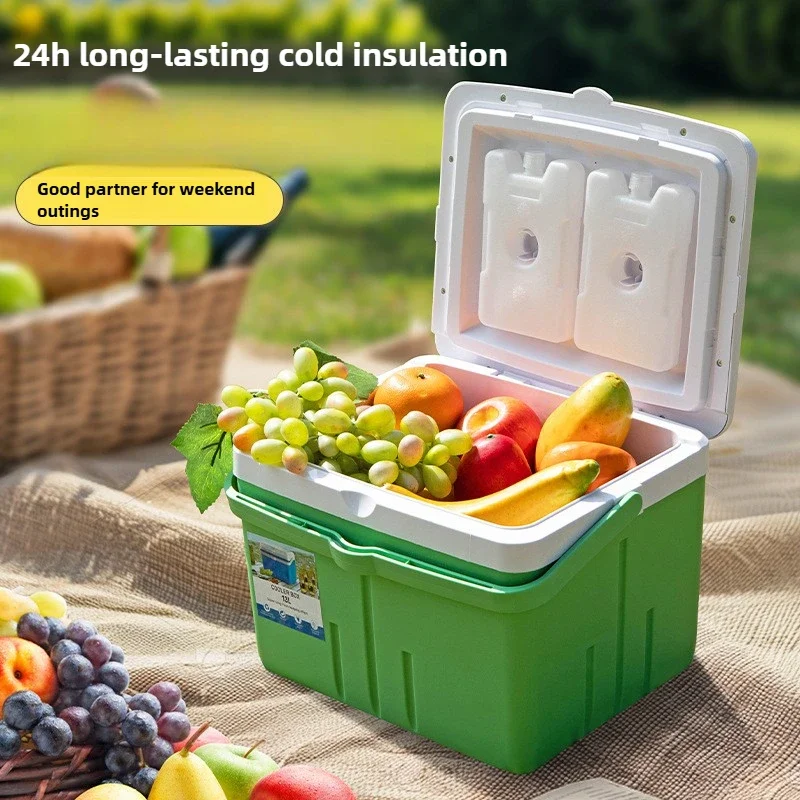 Outdoor Portable Incubator Ice Box Ice Cube Refrigerator Car Camping Insulation Bag Fishing Frozen Food Fresh-keeping Box