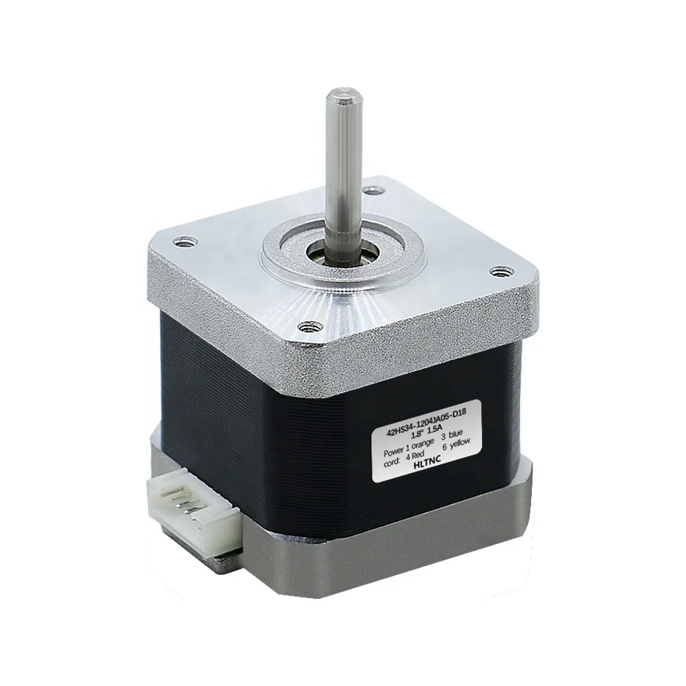 HLTNC Stappenmotor met laag koppel Nema17 0,28 nm Motor42HS40-A5-A24 0,9 2-fase hybride stappenmotor voor CNC-router
