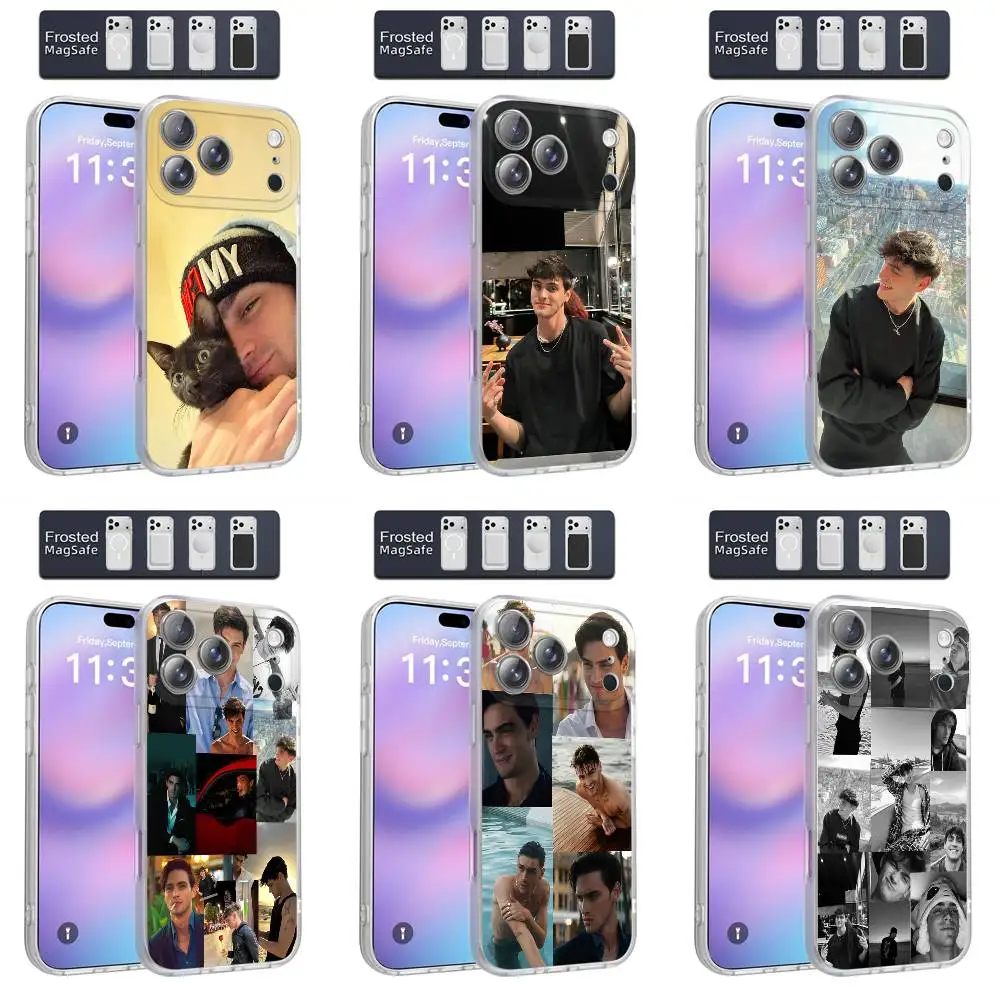 

Phone Case For iPhone 11,12,15,14,13,17,16,Pro,Plus,E,Max,Air,Mini Magnetic Magsafe Frosted G-Gabriel Guevara Cover