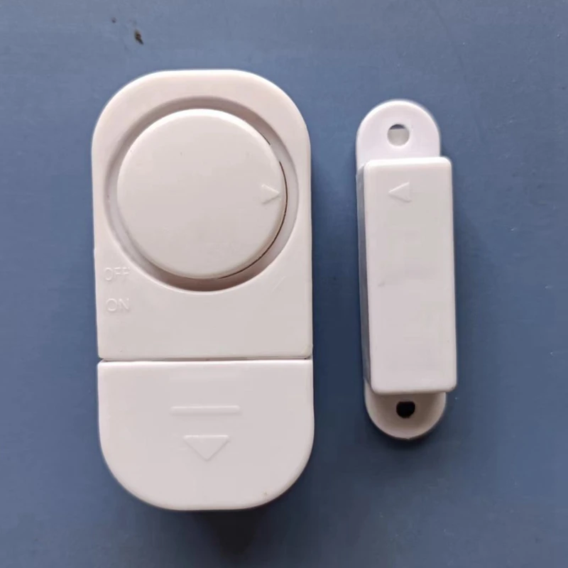 6set/pak Alarm pintu jendela Anti Maling apartemen Alarm pintu jendela Alarm jendela nirkabel untuk keamanan rumah Sensor magnetik DIY