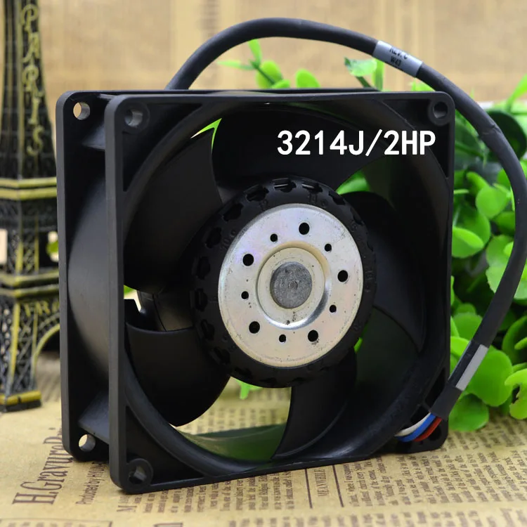 

1PCS Server Fan NEW AND High end equipment fan 92x92x38mm 9CM 3214J/2HP 24V 375MA 7.7W radiator