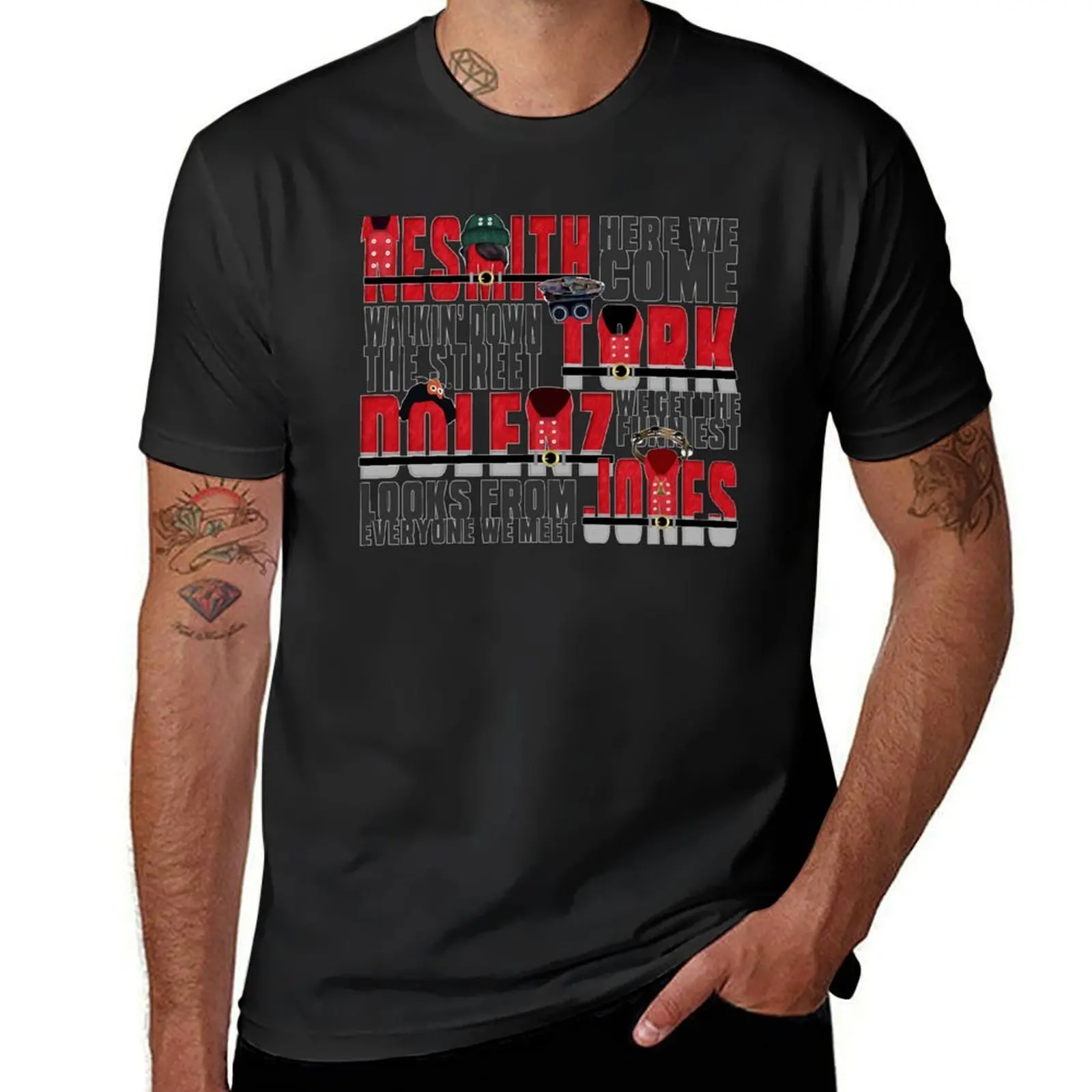 Hey Hey we're The Monkees - All the members - The Red Shirt Edition. T-Shirt hippie clothes Short sleeve tee t shirts men