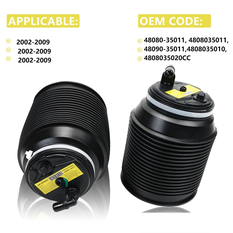 

AUTO Air Suspension Spring For Toyota Land Cruiser Prado 48080-35011 Rear Air Suspension Spring Bags 48090-35011