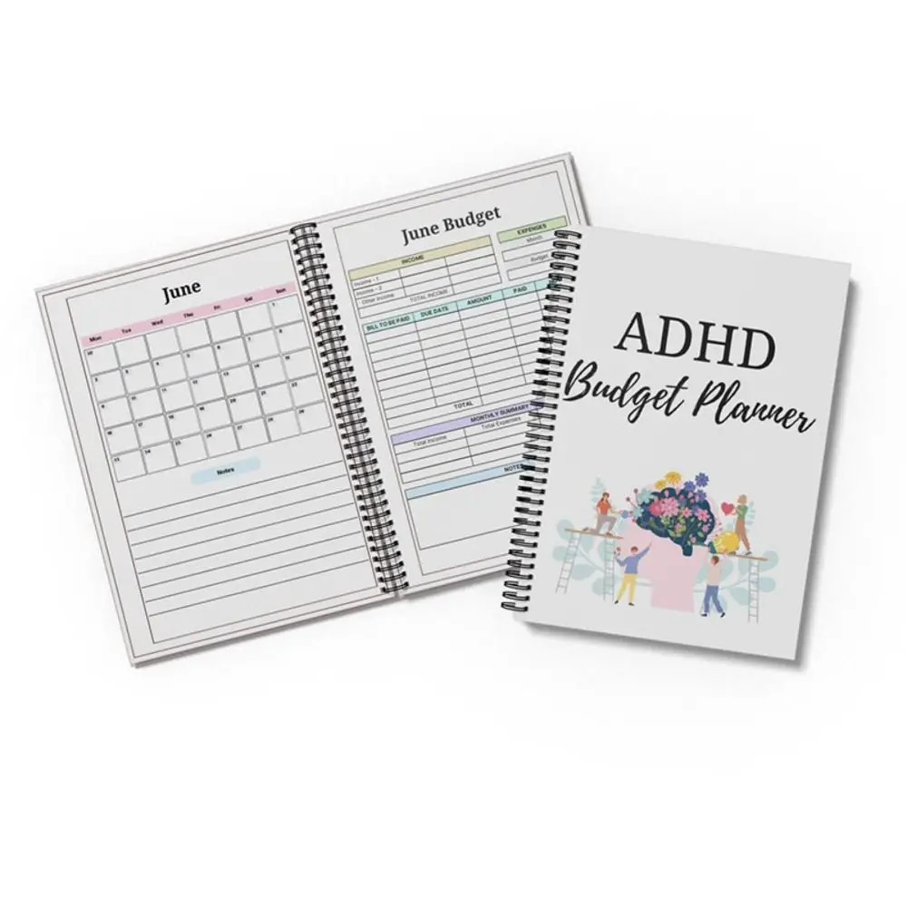 دفتر مخطط السفر لمجلات المسافرين، دفتر ملاحظات احترافي للطلاب، مخطط سفر حلزوني، غلاف فني وردي