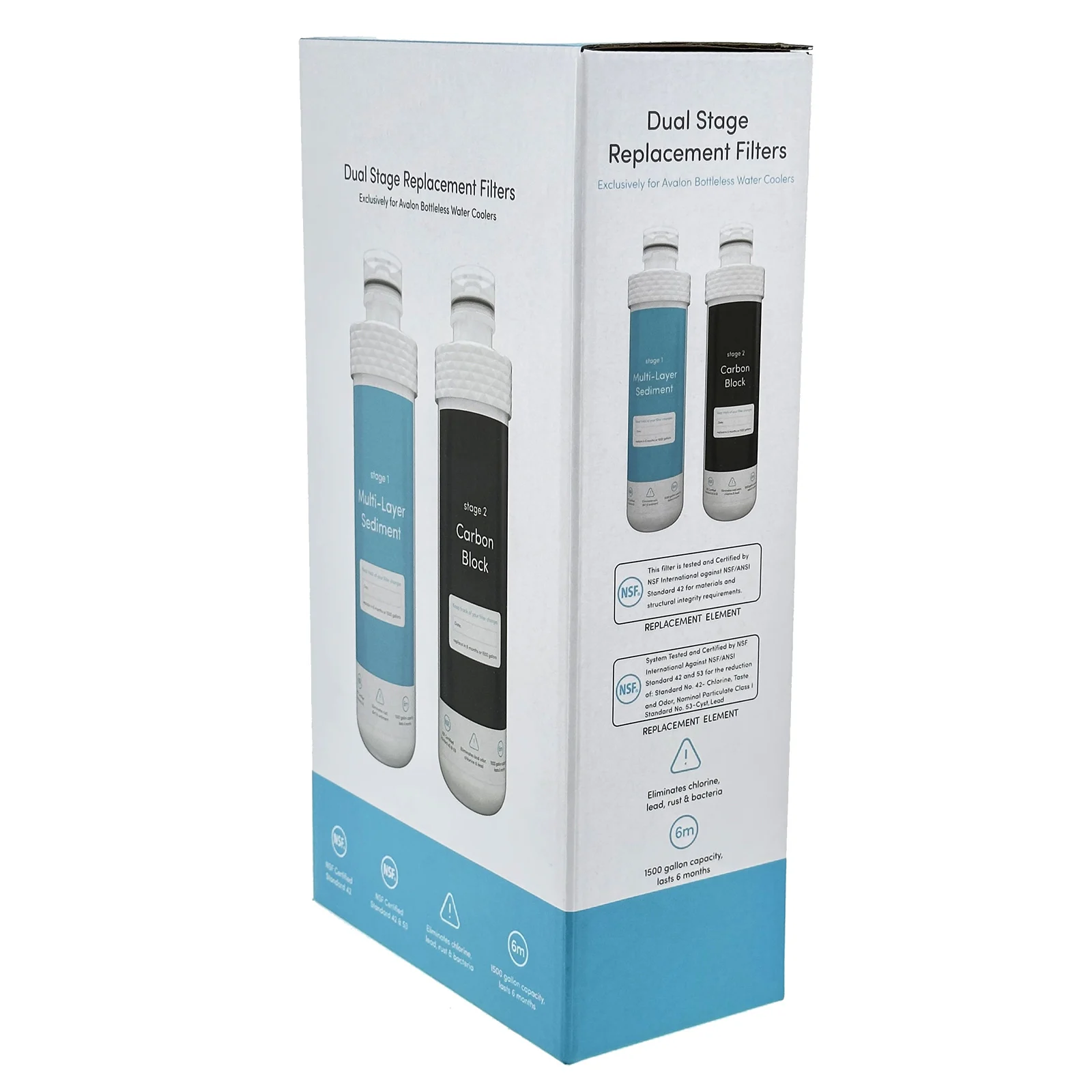 Avalon a4およびa5用の交換用フィルターキットおよび2段階水極