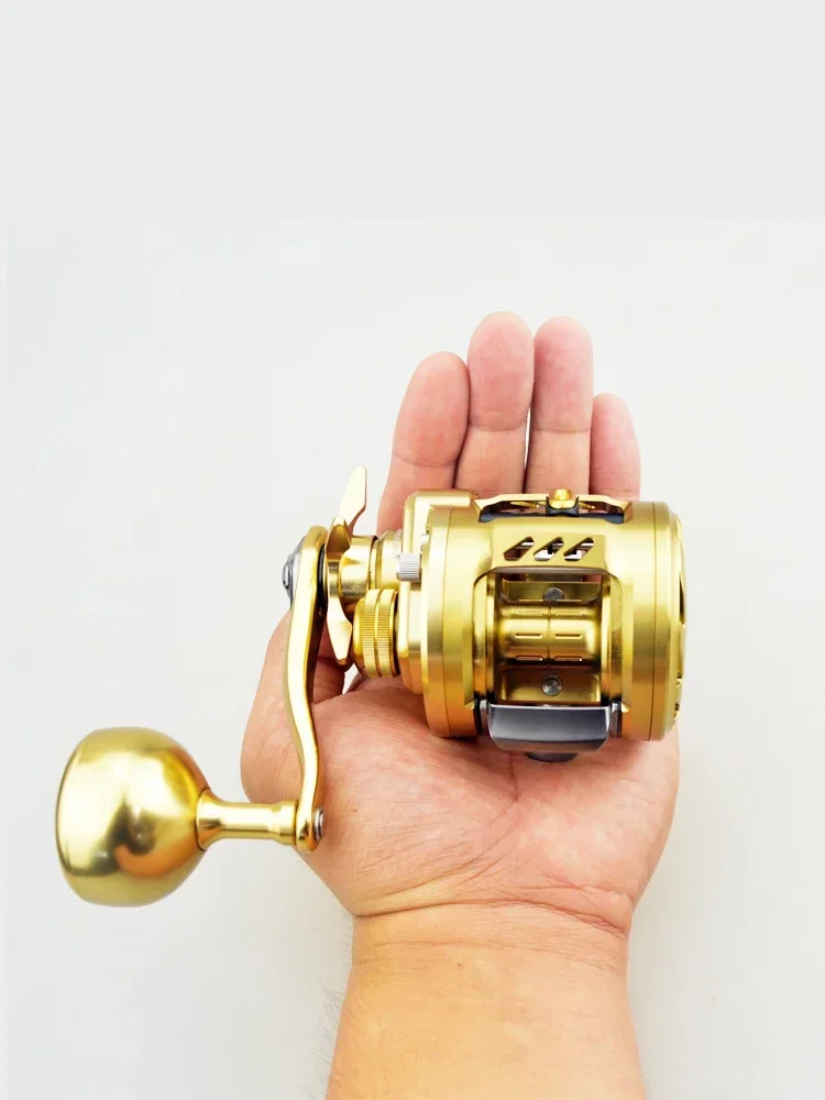 عجلة لوحة حديدية من BASARA عجلة دوارة بطيئة جميع أسطوانة صيد القوارب المعدنية لصيد الأسماك في أعماق البحار